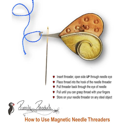 Micro Needle Threader - Garden Gnome