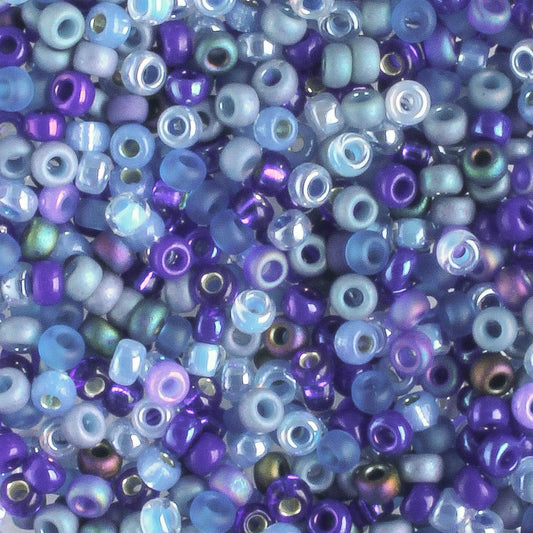 11/0 Blue Mix
