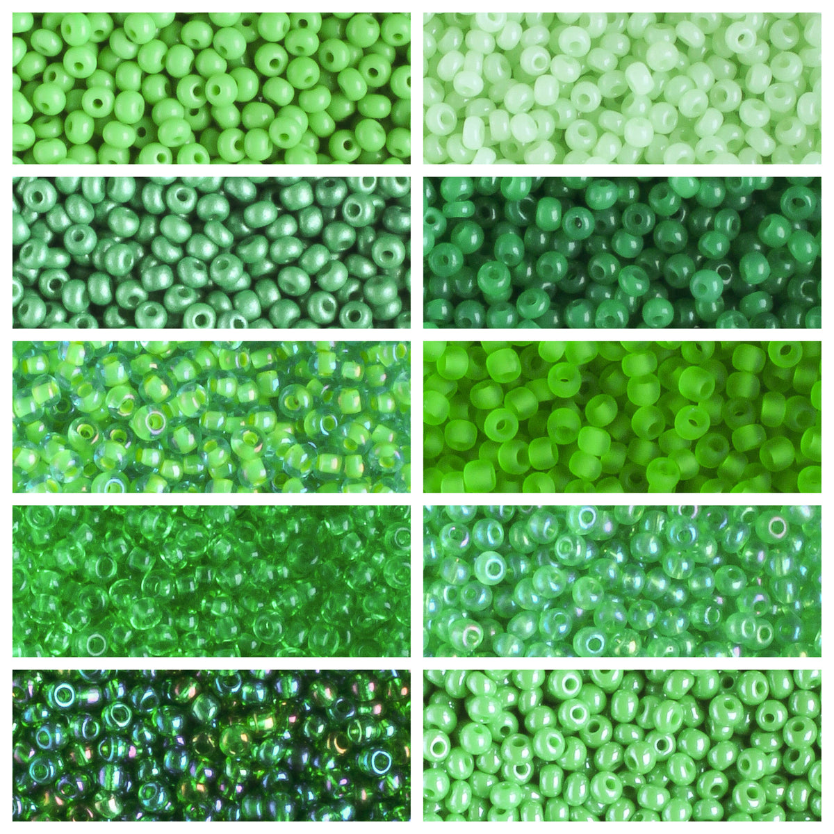 11/0 Czech Seed Bead Collection