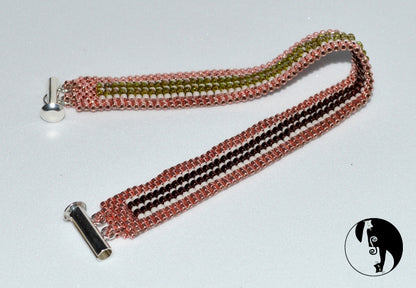 Rib Peyote Stitch - PDF