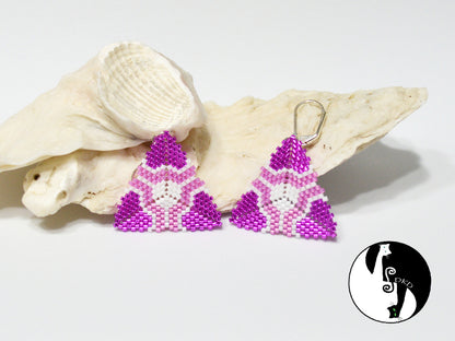 Hearts 1a and 1b Triangle Pattern - PDF
