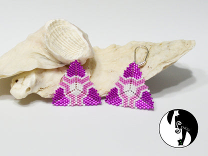 Hearts 1a and 1b Triangle Pattern - PDF