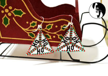 Ho, Ho, Ho Triangle Pattern - PDF