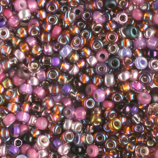 11/0 Purple Mix