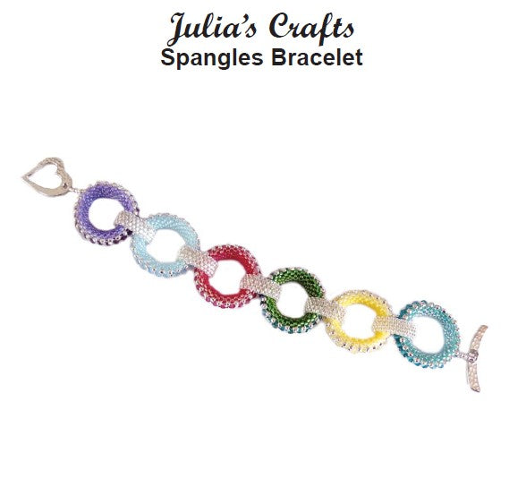 Spangles Bracelet Pattern - PDF