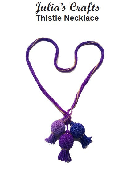Thistle Necklace Pattern - PDF
