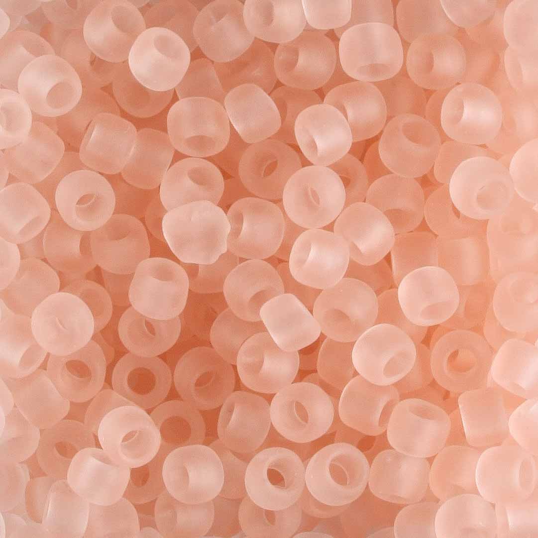 8/0 Transparent Frost Rosaline - 10 grams