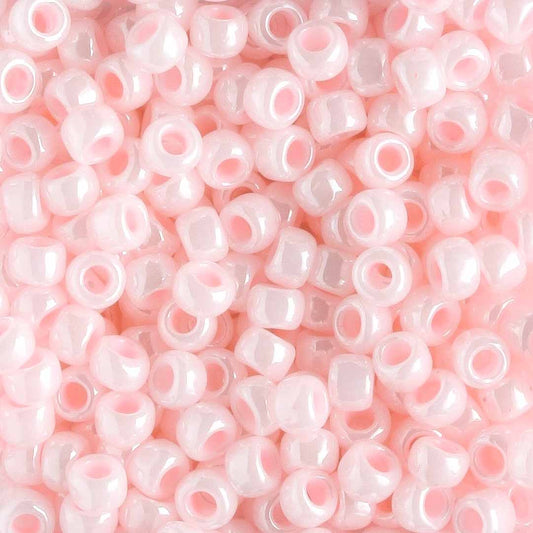 8/0 Opaque Luster Baby Pink - 10 grams