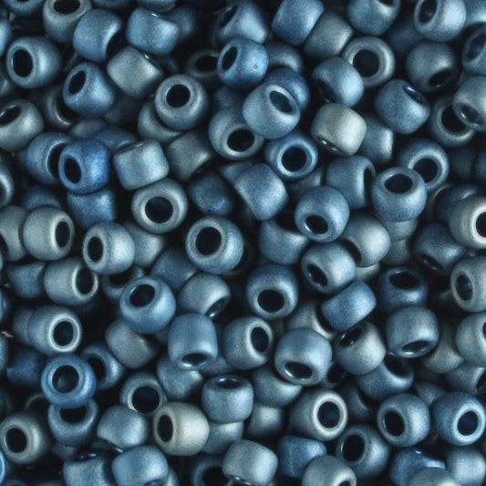 8/0 Higher Metallic Frost Mediterranean Blue - 10 grams