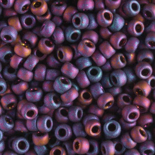 8/0 Higher Metallic Frost Mardi Gras - 10 grams