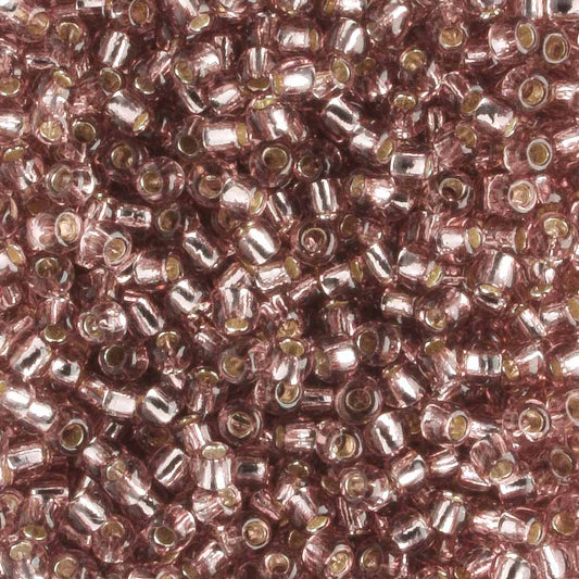 11/0 Silver Lined Light Amethyst - 10 grams