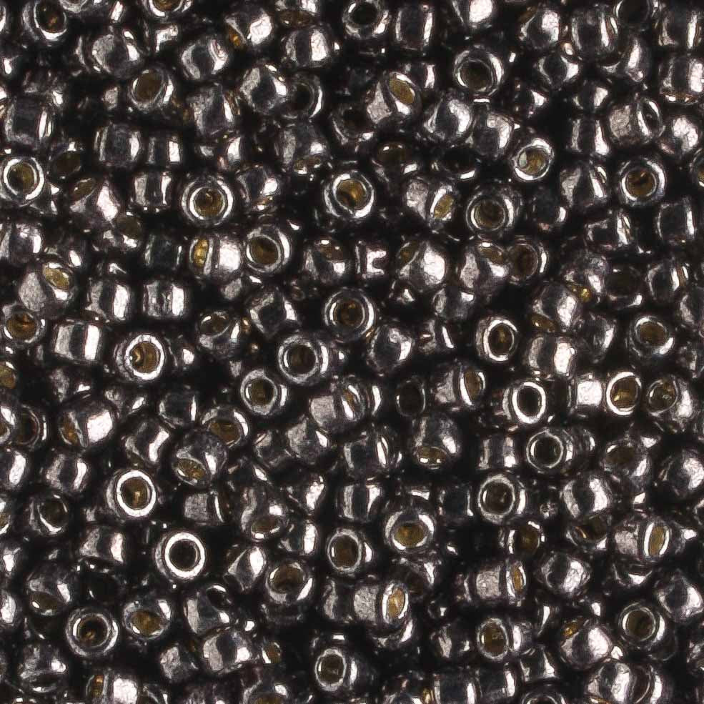 11/0 PermaFinish Galvanized Cool Gray - 10 grams