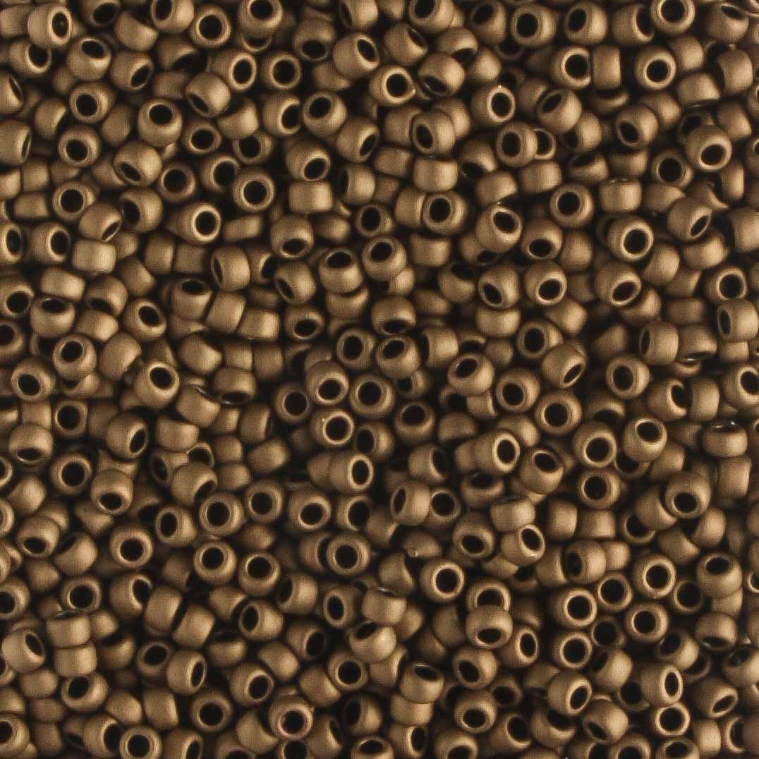 15/0 Frosted Bronze - 5 grams