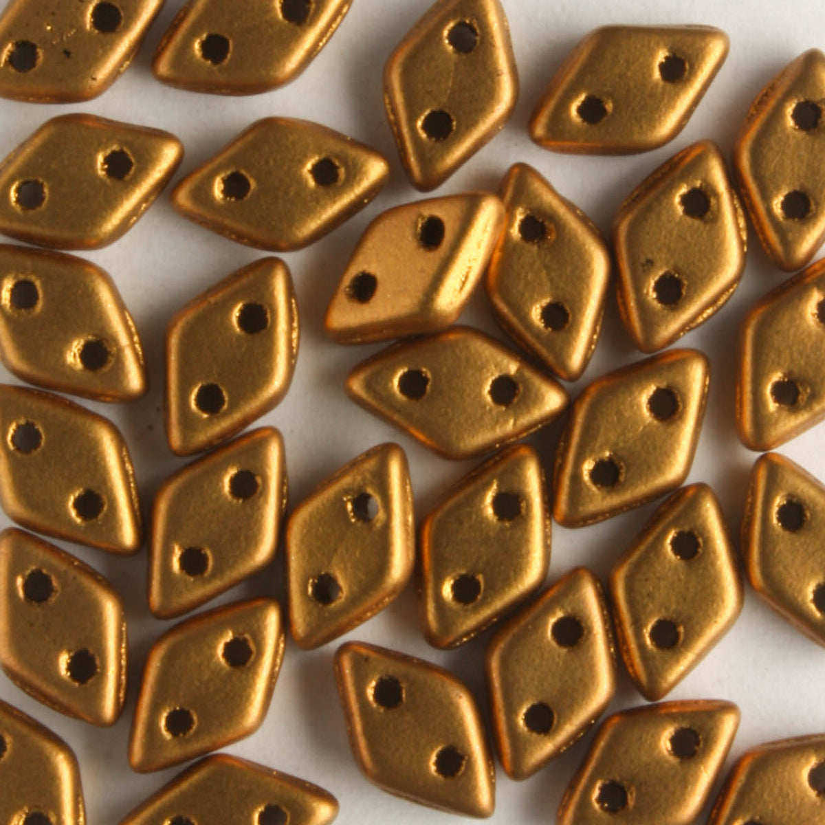 2 Hole Diamond Goldenrod - 5 grams