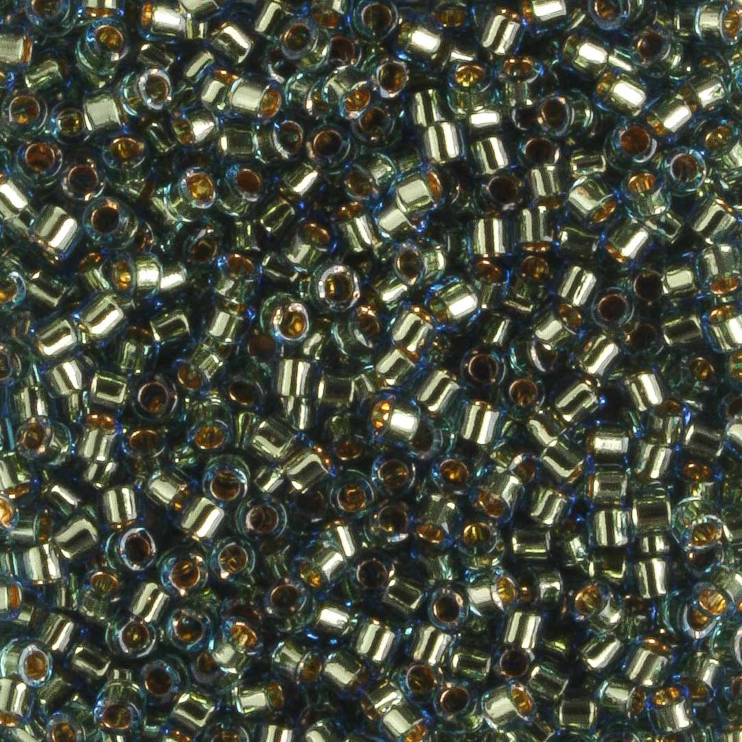 DB2523 24K Gold Lined Sea Green