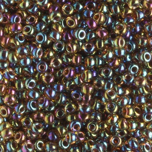 11/0 Rainbow Rootbeer - 10 grams
