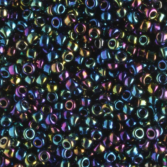 11/0 Rainbow Peacock - 10 grams