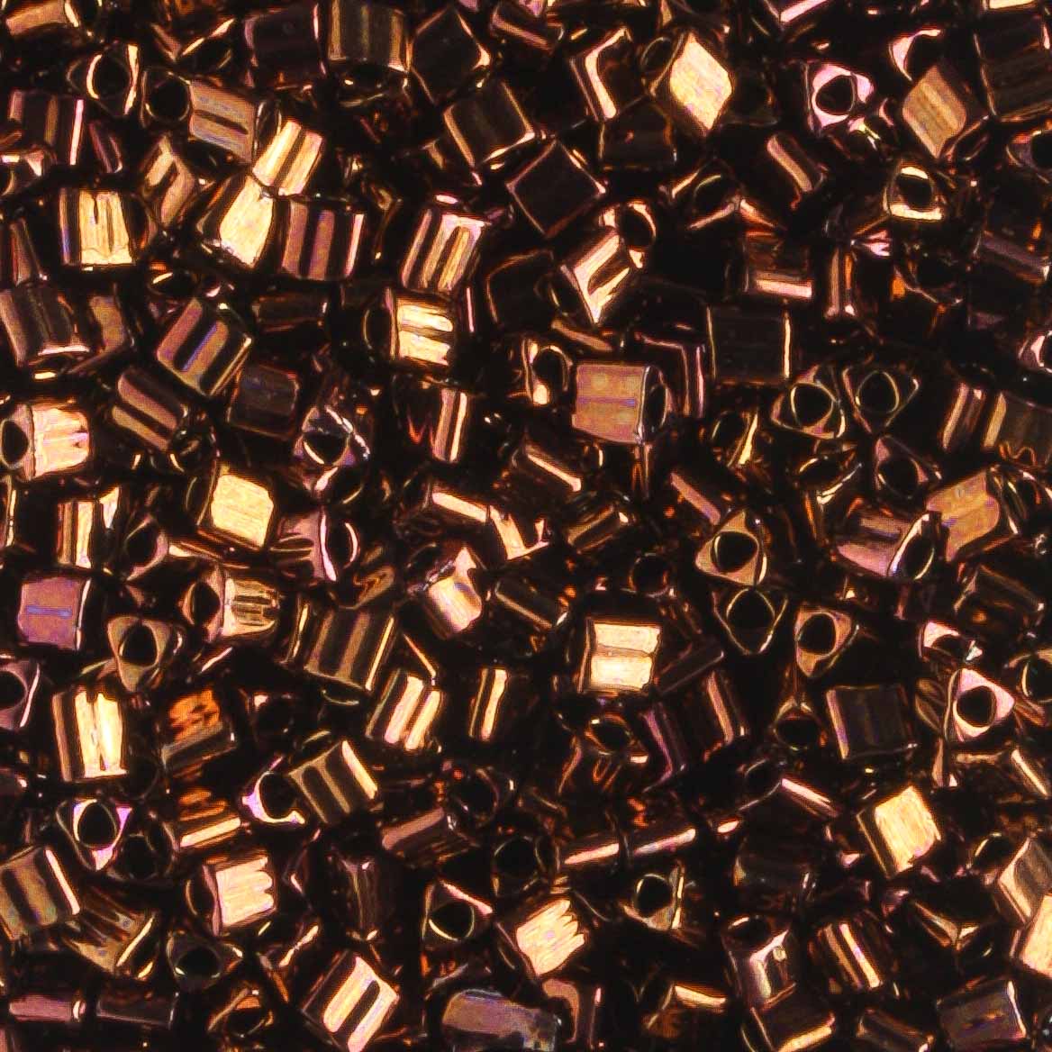 11/0 Triangle Bronze - 10 grams