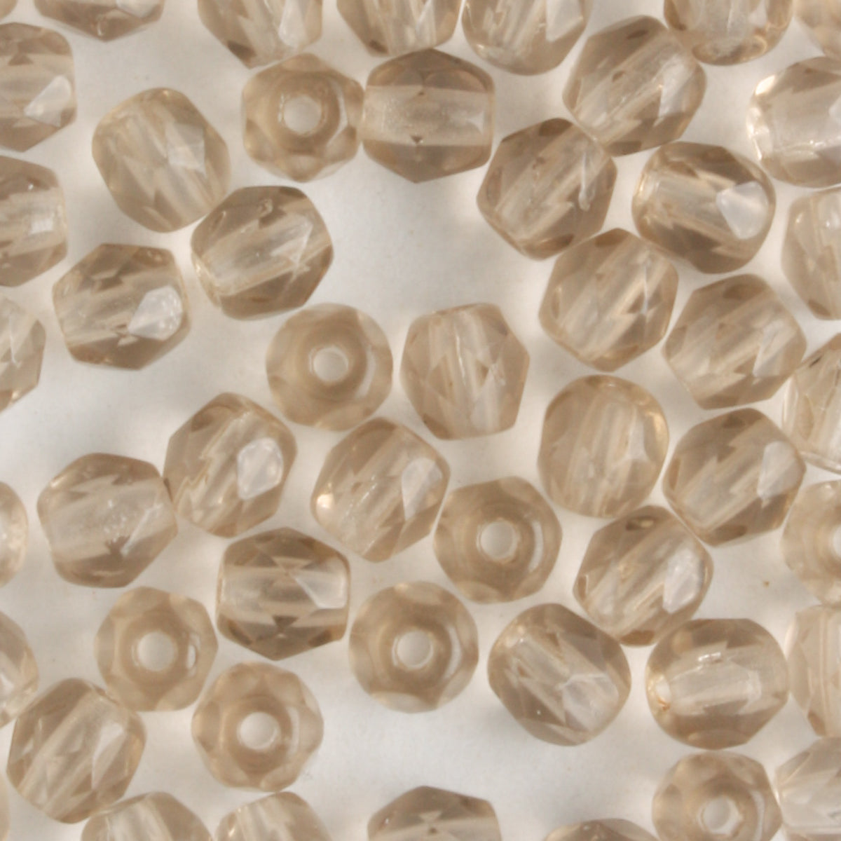 4mm Round Fire Polish Black Diamond