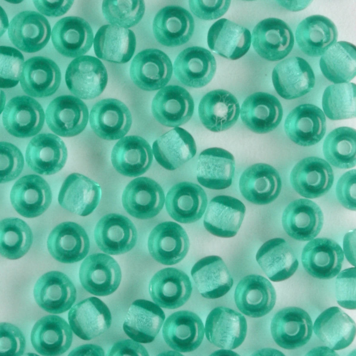 3mm Druk Green Zircone - 100 beads