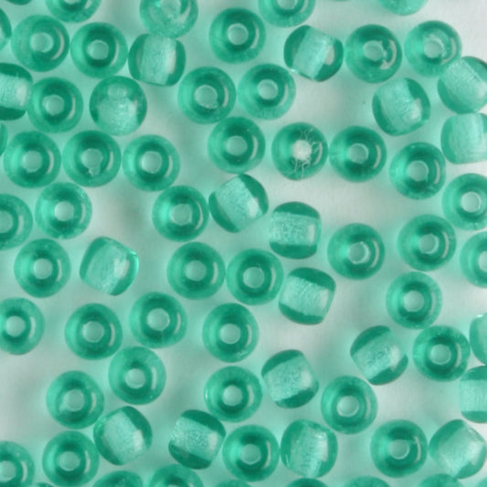 3mm Druk Green Zircone - 100 beads