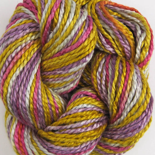 Hand Dyed Matte Silk Yarn - 36 Yard Skein