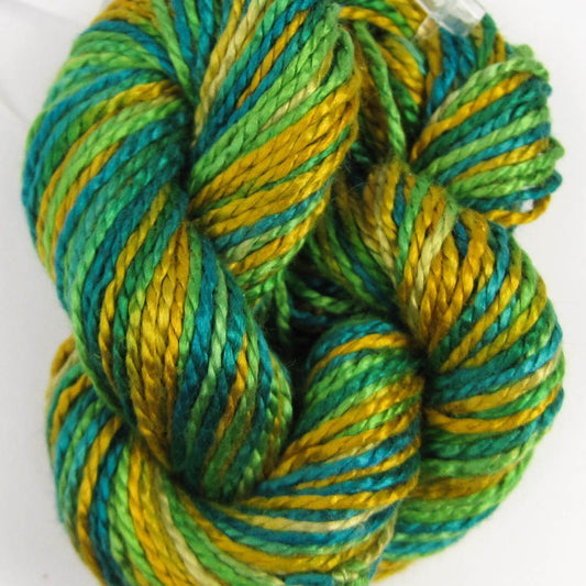 Hand Dyed Matte Silk Yarn - 36 Yard Skein