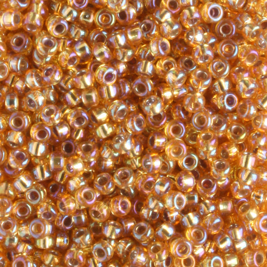 11-1004 Silver Lined Dark Gold AB