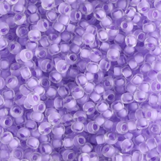 11-1924 Semi Matte Pale Lilac/Crystal