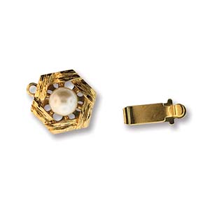Box Clasp Gold