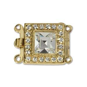 2 Strand Clasp Gold