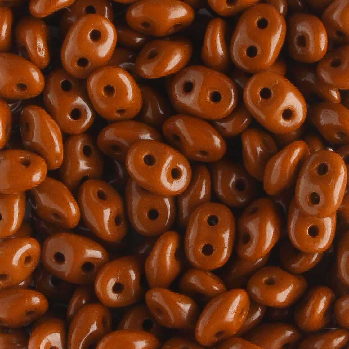 Superduo Opaque Chocolate