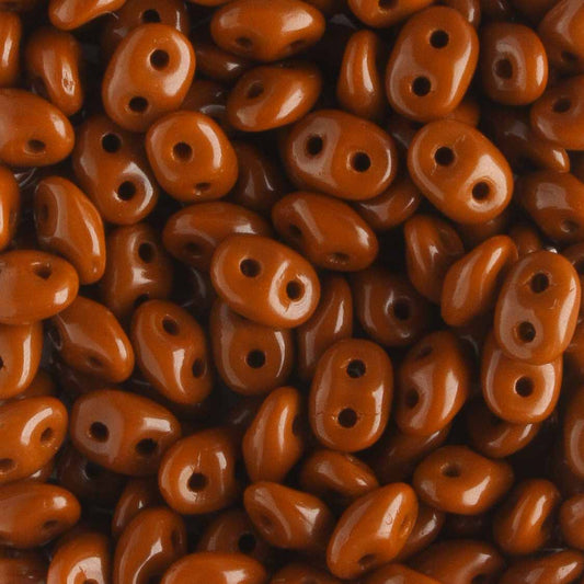 Superduo Opaque Chocolate