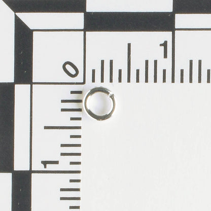 Jumpring Silver 4mm 20ga