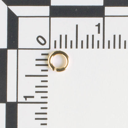 Jumpring Gold 4mm 20ga