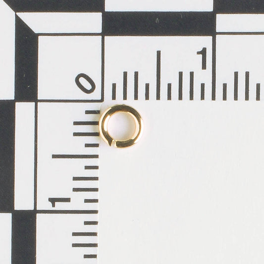 Jumpring Gold 4mm 20ga
