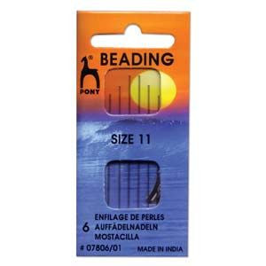 Pony Beading Needles Size 11