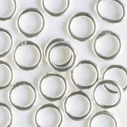 Closed Jumpring Silver