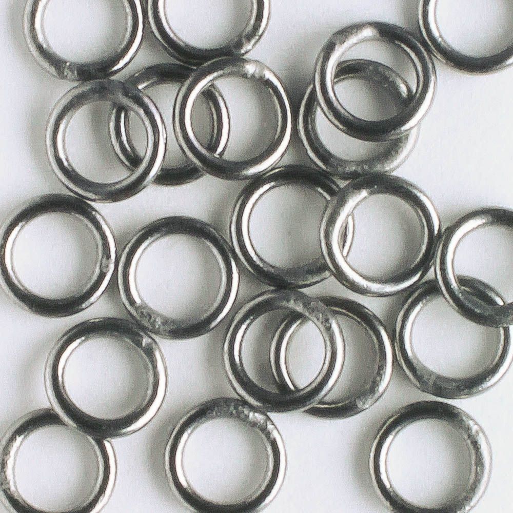 Closed Jumpring Gunmetal