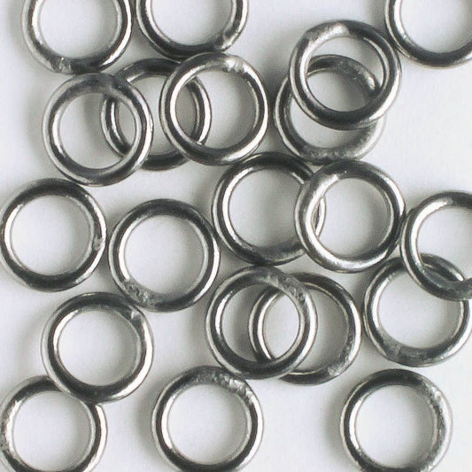 Closed Jumpring Gunmetal