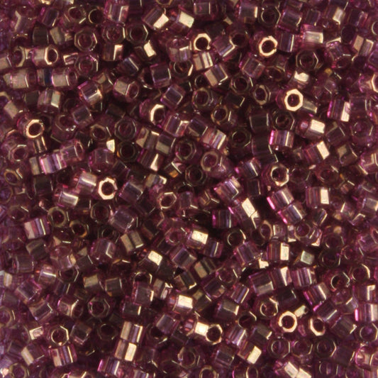 DBH0108 Transparent Gold Luster Amethyst