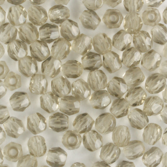 3mm Round Fire Polish Black Diamond