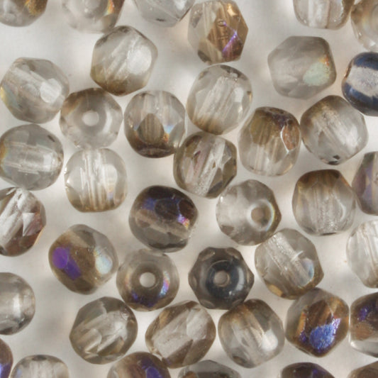 4mm Round Fire Polish Crystal Azuro
