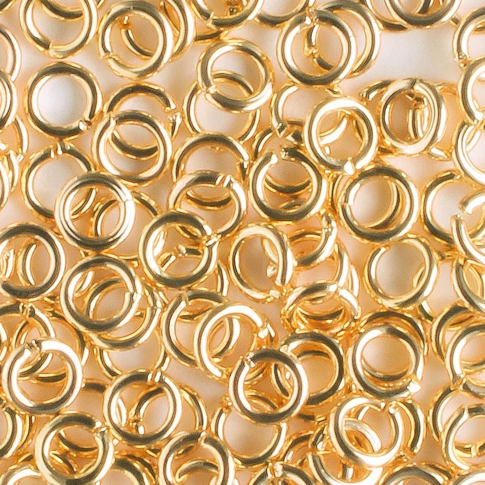 Jumpring Gold 4mm 20ga