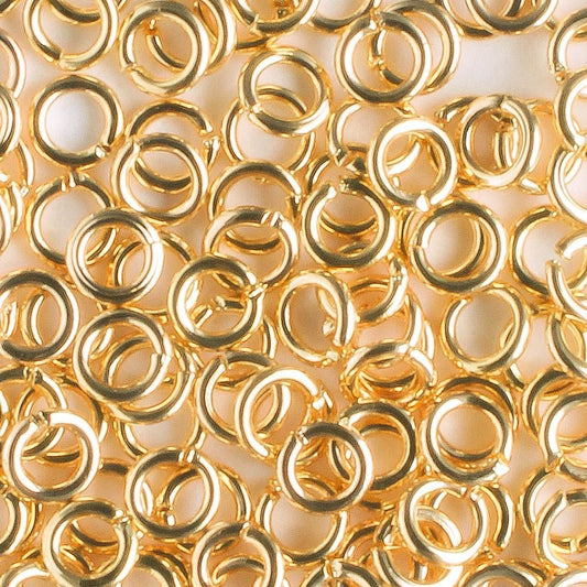 Jumpring Gold 4mm 20ga