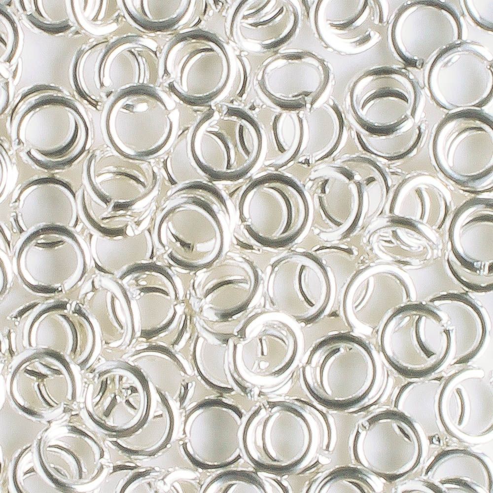 Jumpring Silver 4mm 20ga