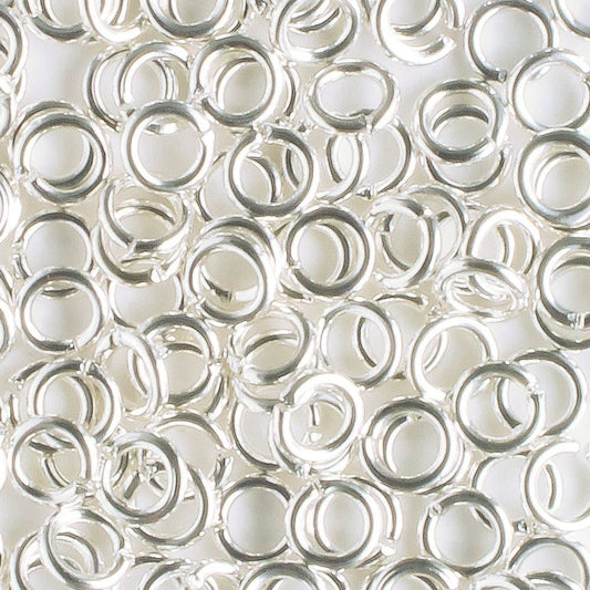 Jumpring Silver 4mm 20ga