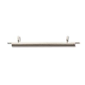 35mm Slide Tube, Silver - pair