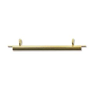 35mm Slide Tube, Gold - pair
