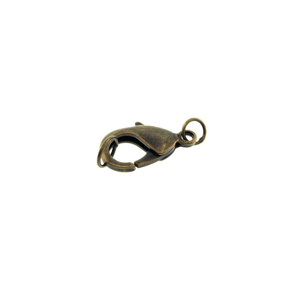 Lobster Clasp Antique Brass